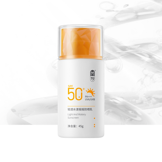 Sunscreen that is non-alcoholic, refreshing, and sweat-resistant